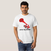 England Vuvuzela T-Shirt (Vorne ganz)