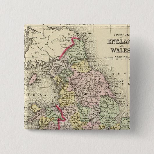 England, Wales 4 Button (Vorderseite)
