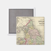 England, Wales 4 Magnet (Vorderseite/Rückseite)