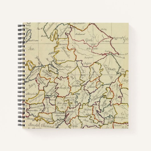 England, Wales 4 Notizblock (Vorderseite)
