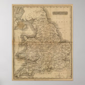 England, Wales 4 Poster (Vorne)