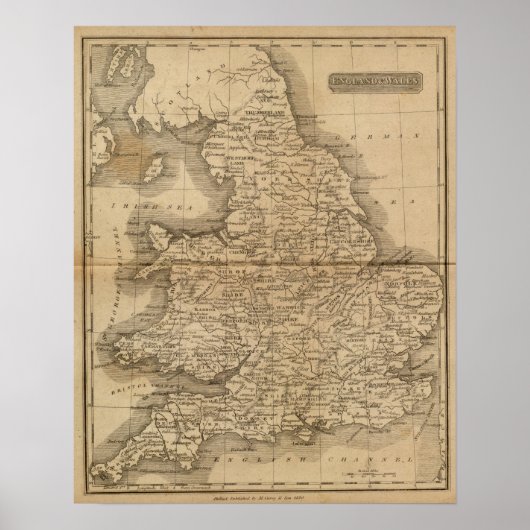 England, Wales 4 Poster (Vorne)