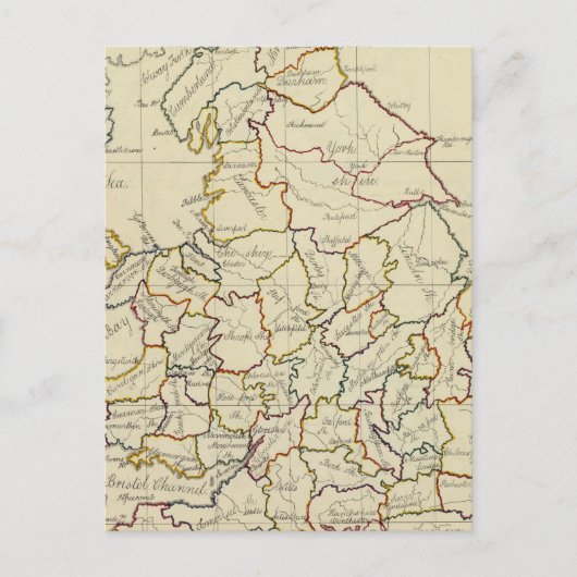 England, Wales 4 Postkarte (Vorderseite)