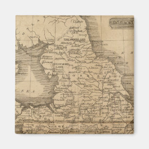 England, Wales 5 Magnet