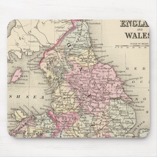 England, Wales 5 Mousepad (Vorne)