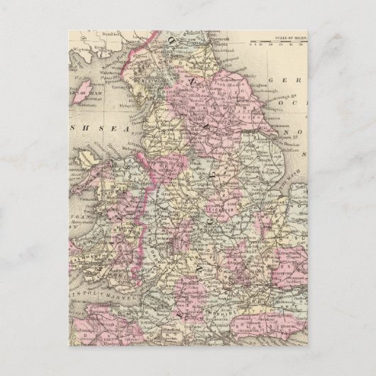 England, Wales 5 Postkarte (Vorderseite)
