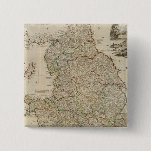 England, Wales Button