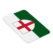 England & Wales Flaggenmagnet - Schild über Farben Magnet (Rechte Seite)