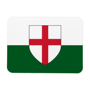 England & Wales Flaggenmagnet - Schild über Farben Magnet