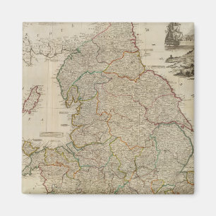 England, Wales Magnet