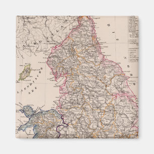 England, Wales Magnet