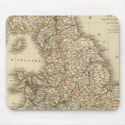 England, Wales Mousepad (Vorne)