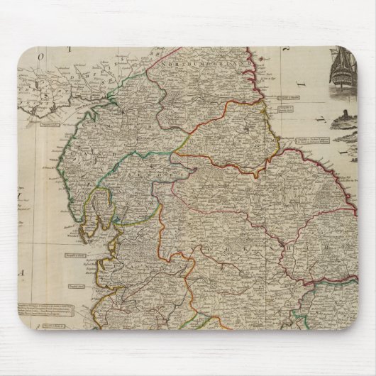 England, Wales nördlich Mousepad (Vorne)