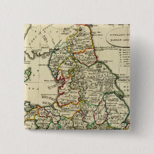 England, Wales Roman, modern Button