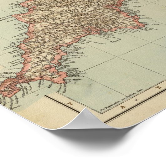 England, Wales S Poster (Ecke)