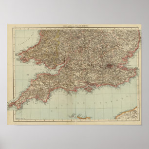 England, Wales S Poster
