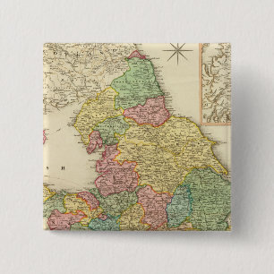 England, Wales, Schottland Button