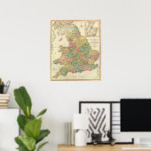 England, Wales, Schottland Poster (Heimbüro)