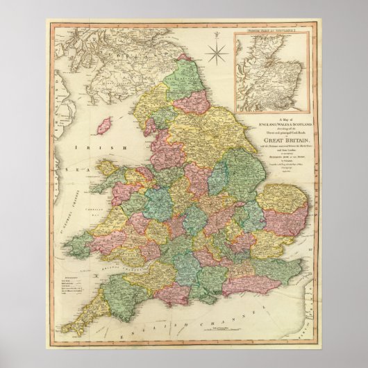 England, Wales, Schottland Poster (Vorne)