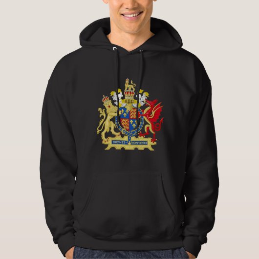 England-Wappen Hoodie (Vorderseite)