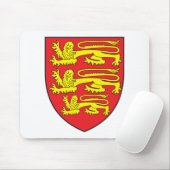 England-Wappen Mousepad (Mit Mouse)