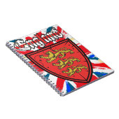 England-Wappen Notizblock (Rechte Seite)