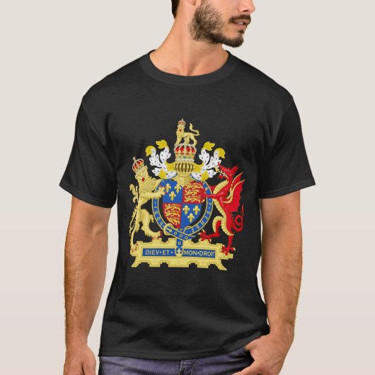 England-Wappen T-Shirt (Vorderseite)