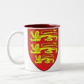 England-Wappen Tasse (Links)