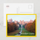 England - Windsor Castle - Postkarte (Vorne/Hinten)