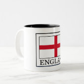 England Zweifarbige Tasse (Vorderseite Links)