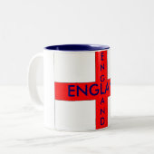 England, Zweifarbige Tasse (Vorderseite Links)