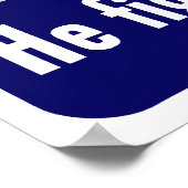 Engländer - Dieser Mann ist dein Freund Poster (Ecke)