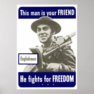 Engländer - Dieser Mann ist dein Freund Poster