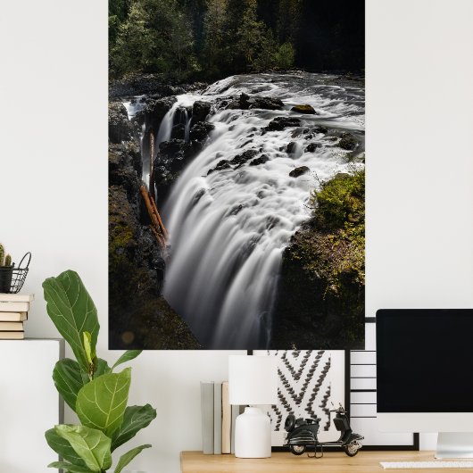 Engländer Falls British Columbia Poster (Heimbüro)