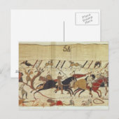 Engländer und Franzosen stehen Seite an Seite Postkarte (Vorne/Hinten)