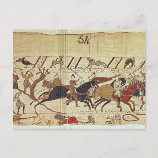 Engländer und Franzosen stehen Seite an Seite Postkarte (Vorderseite)