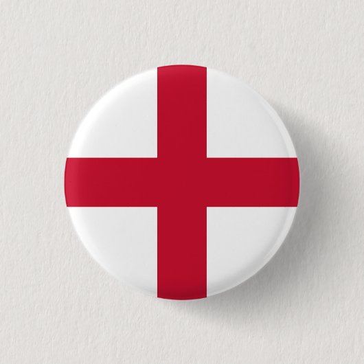 Englandflagge Button (Vorderseite)