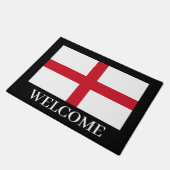 Englandflagge für Zuhause oder Geschäftsleute Fußmatte (Schrägansicht)