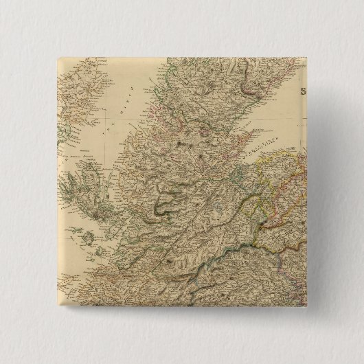 Englandkarte Button (Vorderseite)