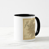 Englandkarte Tasse (VorderseiteRechts)