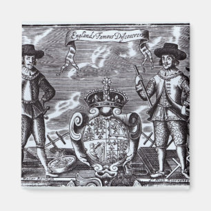 Englands berühmte Entdecker Magnet