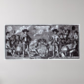 Englands berühmte Entdecker Poster (Vorne)