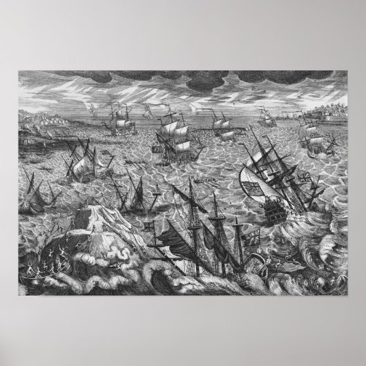 Englands großer Sturm Poster (Vorne)