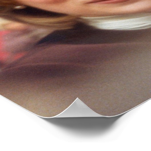 Englands Rose Poster (Ecke)