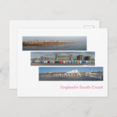 Englands Südküste Panoramen Postkarte (Vorne/Hinten)