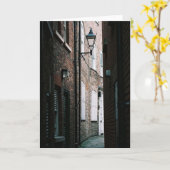 Englands winzige Straßen Karte (Gelbe Blume)