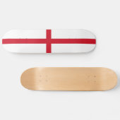 Englandsflagge Skateboard (Horizontal)