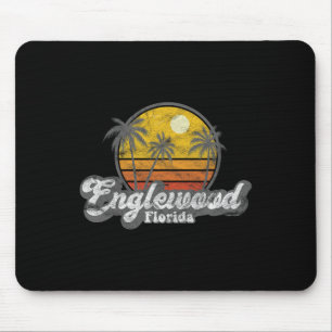 Englewood Florida Vintage 70er Jahre Fischfang Hai Mousepad