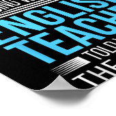 Englieacher If At First You Don't Succeed Funny Sm Poster (Ecke)