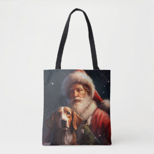 Englisch Amerikanischer Fuchsjäger Weihnachtsmann Tasche